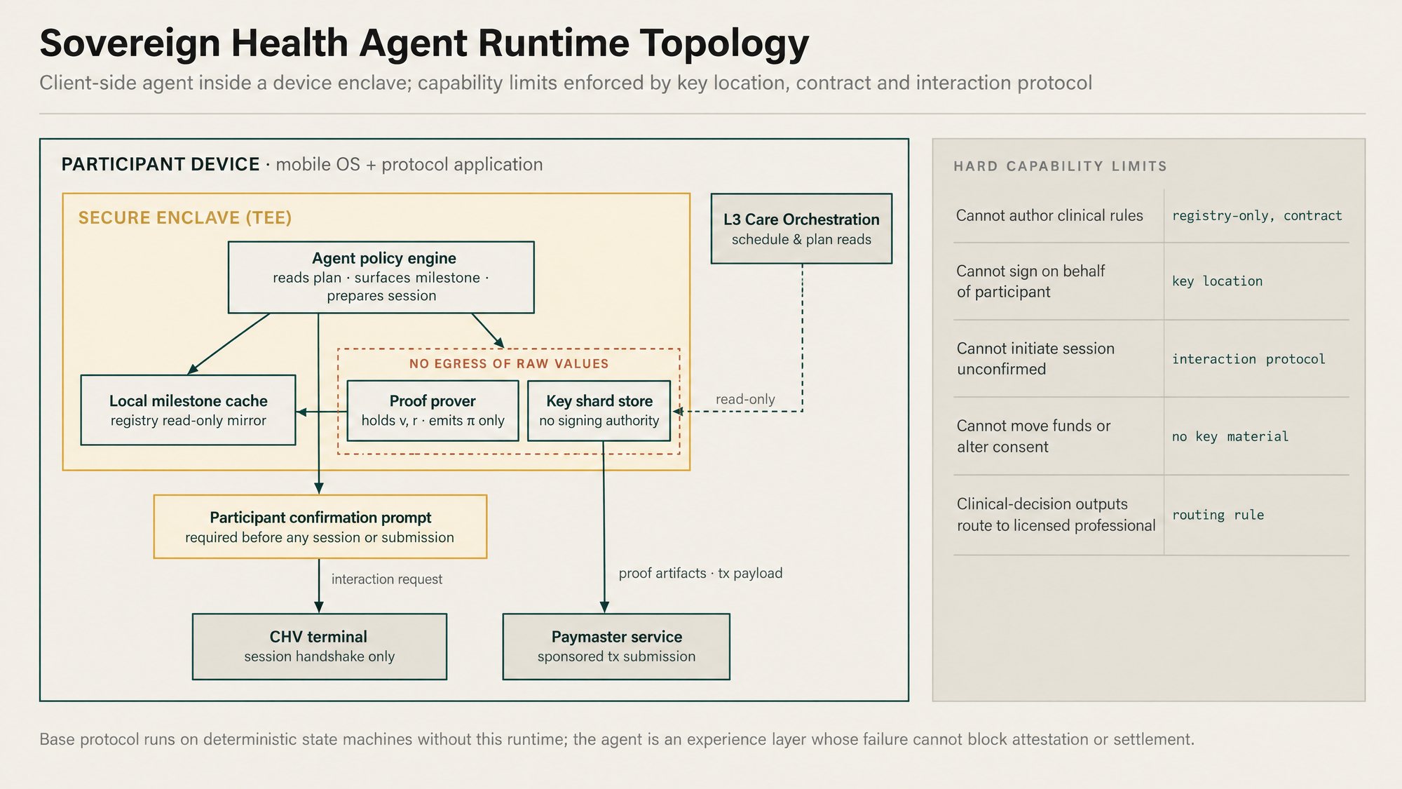 Agent runtime topology